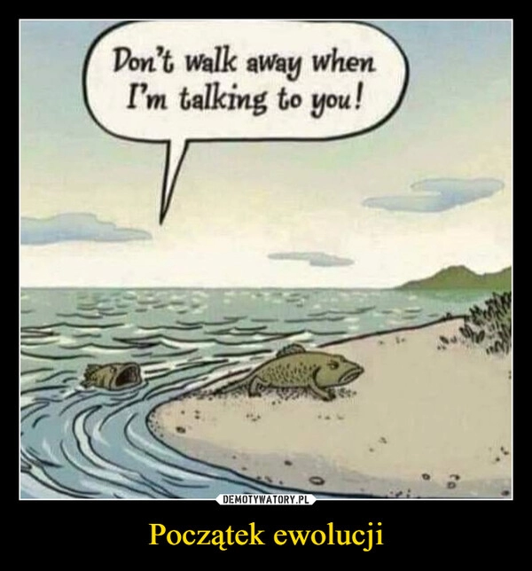 
    Początek ewolucji