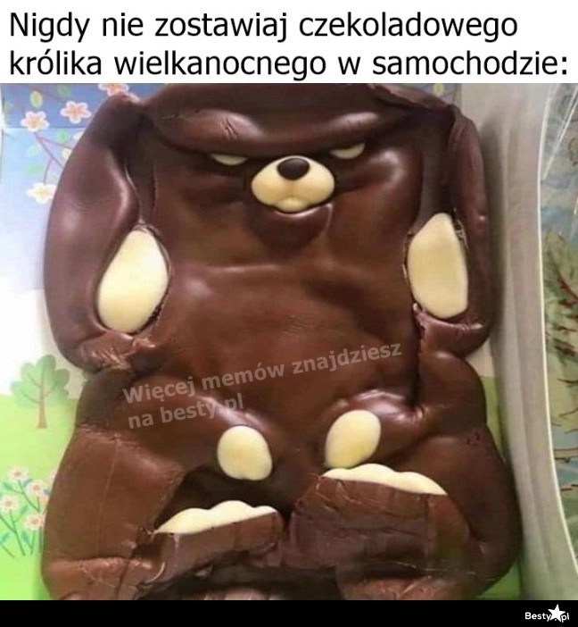 
    Czekoladowy królik wielkanocny 