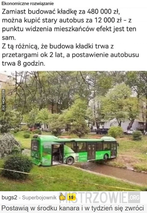 
    Ekonomiczne rozwiązanie