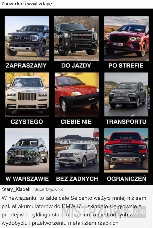 
    Znowu ktoś wziął w łapę