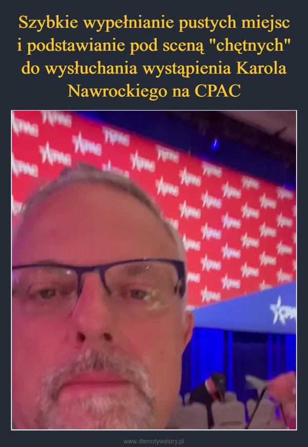 
    Szybkie wypełnianie pustych miejsc i podstawianie pod sceną 