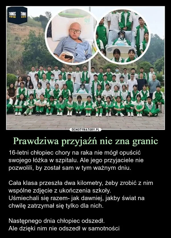 
    Prawdziwa przyjaźń nie zna granic