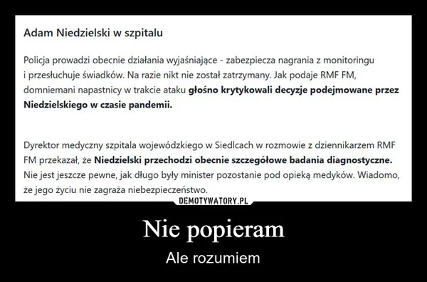 
    Nie popieram