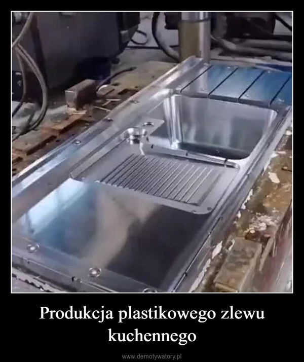 
    Produkcja plastikowego zlewu kuchennego