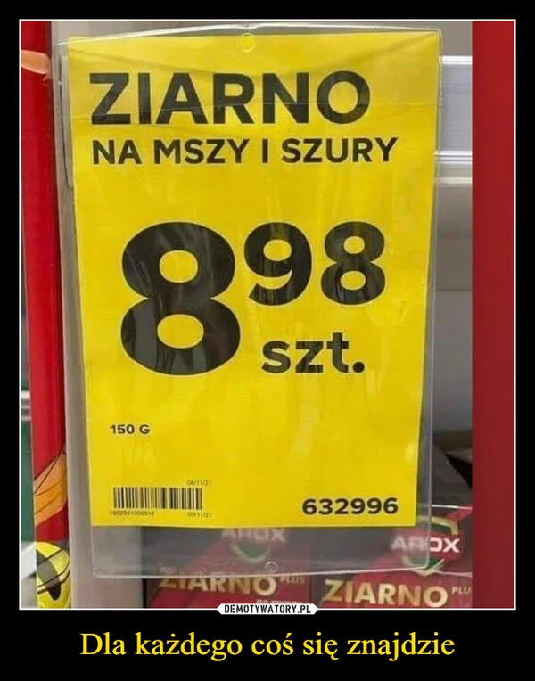Dla każdego coś się znajdzie