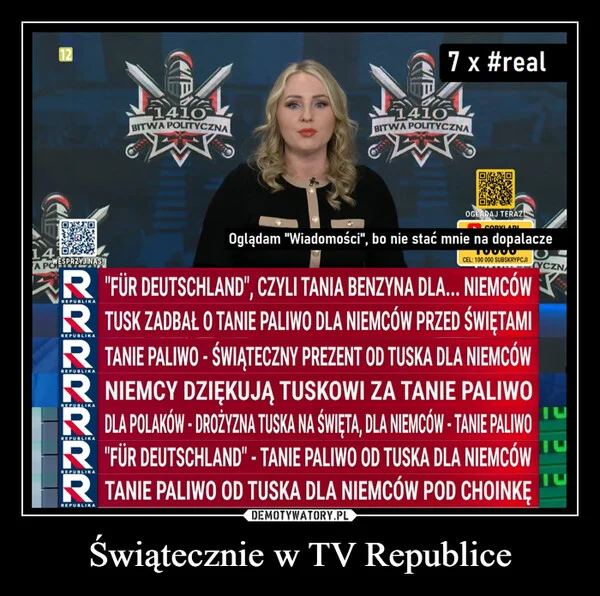 
    Świątecznie w TV Republice