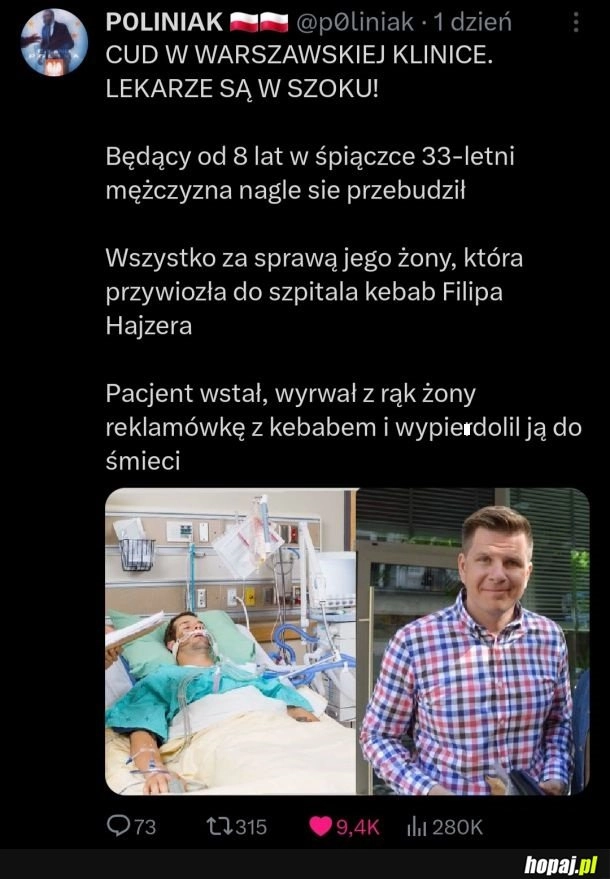 
    Nie wiem o co chodzi ale POLINIAK jest nieomylny