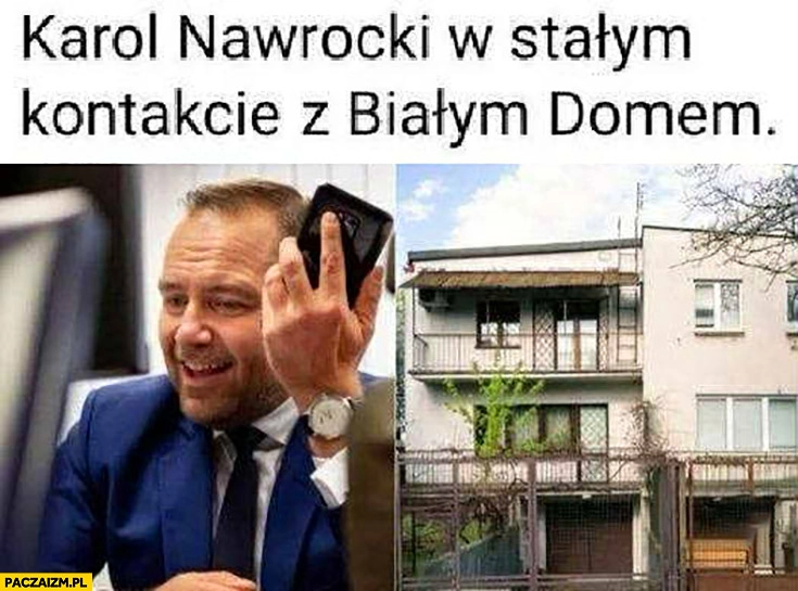 
    Karol Nawrocki w stałym kontakcie z białym domem dom Kaczyńskiego