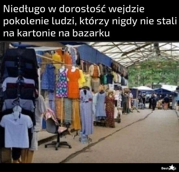 
    Zakupy na bazarku 