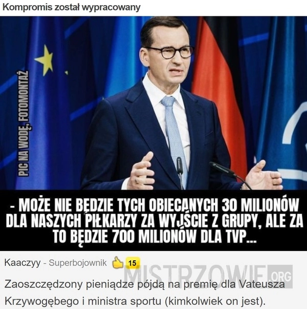 
    
			Kompromis został wypracowany					