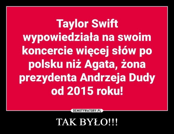 
    TAK BYŁO!!!