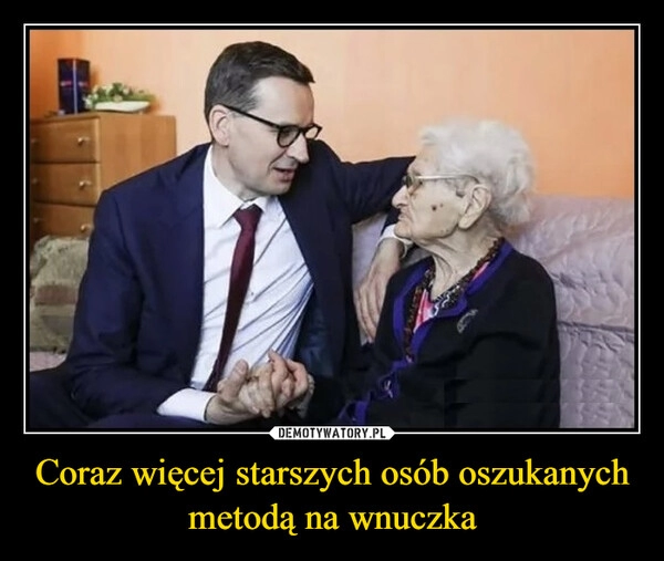 
    Coraz więcej starszych osób oszukanych metodą na wnuczka