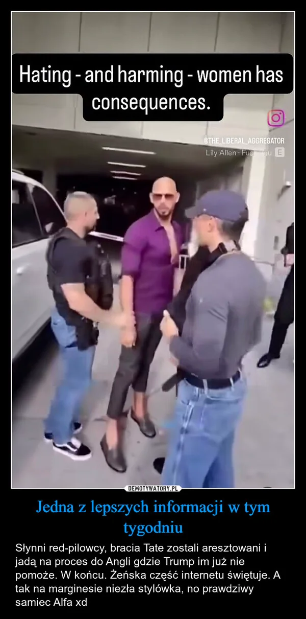 
    Jedna z lepszych informacji w tym tygodniu