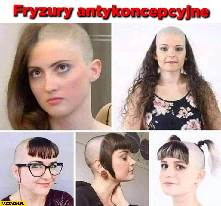 
    Fryzury antykoncepcyjne feministki lewaczki