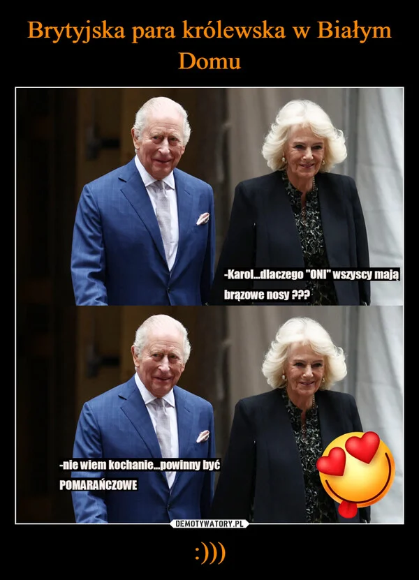 
    Brytyjska para królewska w Białym Domu :)))