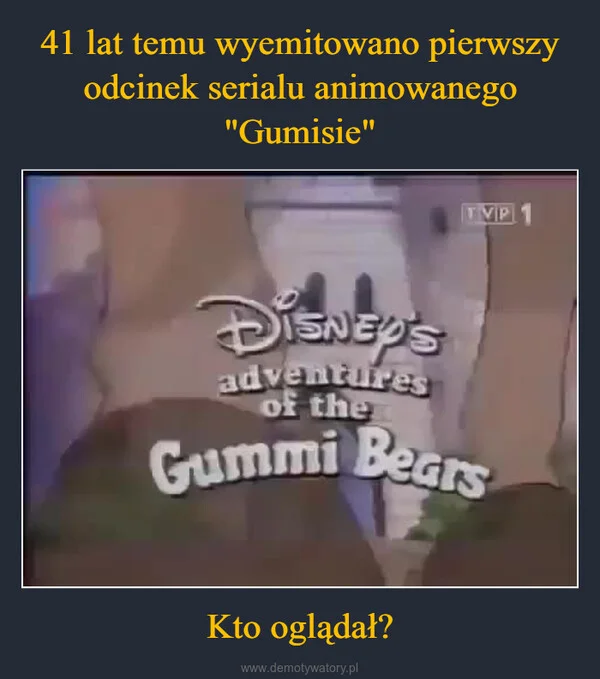 
    41 lat temu wyemitowano pierwszy odcinek serialu animowanego 