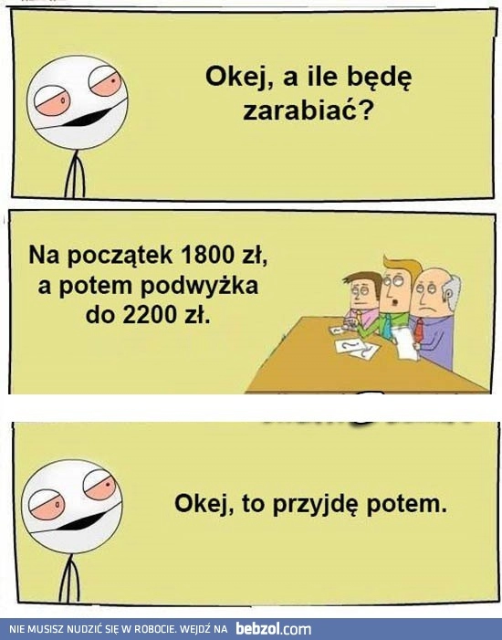 
    Przyjdę potem