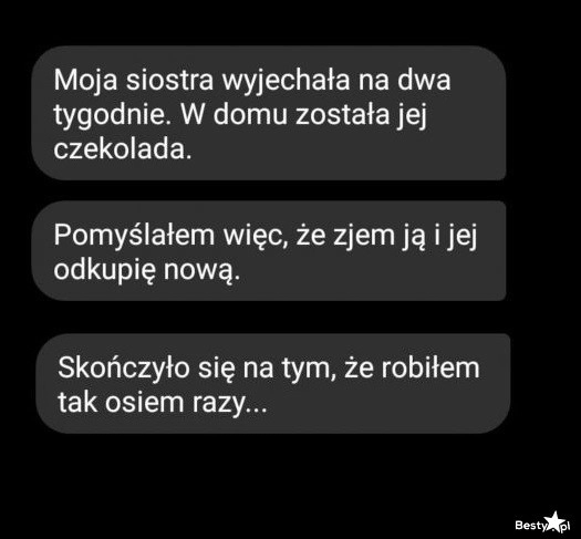 
    Czekolada siostry 