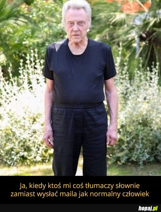 Wszystko zapominam jeszcze zanim skończy mówić