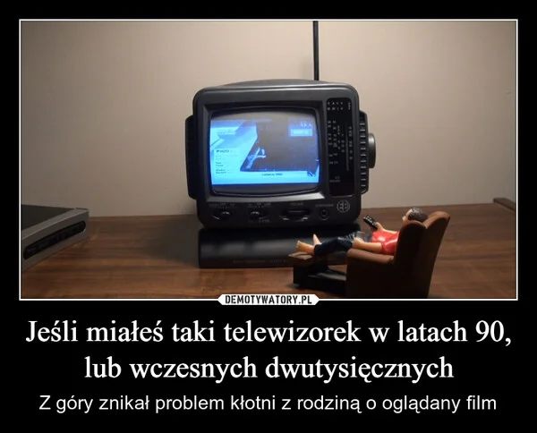 
    Jeśli miałeś taki telewizorek w latach 90, lub wczesnych dwutysięcznych