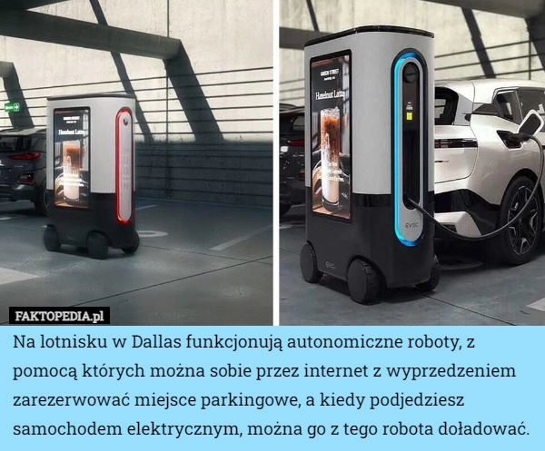 
    Na lotnisku w Dallas funkcjonują autonomiczne roboty, z pomocą których można