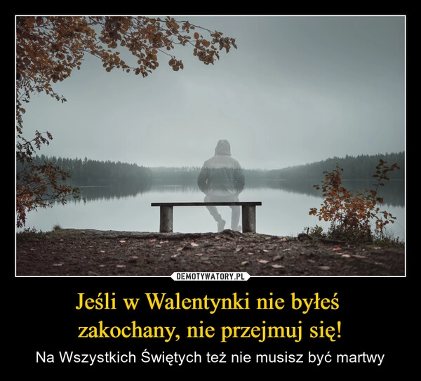 
    Jeśli w Walentynki nie byłeś 
zakochany, nie przejmuj się!