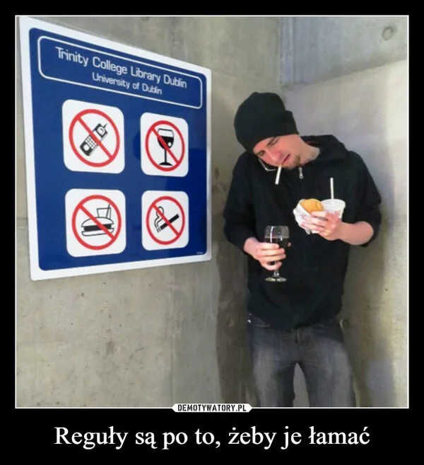 
    Reguły są po to, żeby je łamać