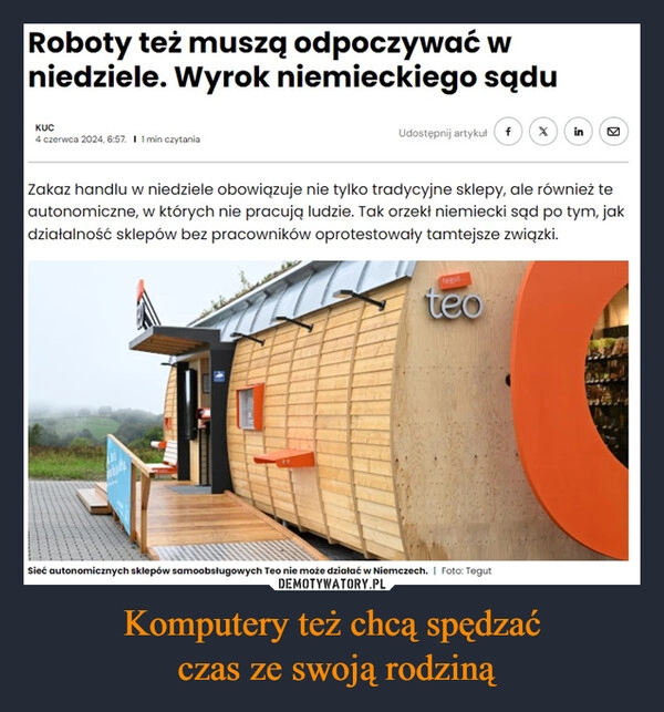 
    Komputery też chcą spędzać
 czas ze swoją rodziną