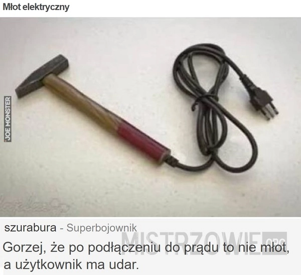 
    Młot elektryczny