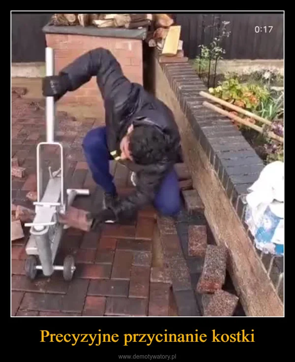 
    Precyzyjne przycinanie kostki