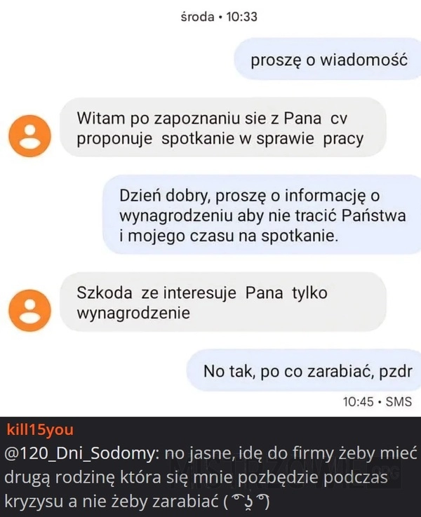 
    Wiadomość