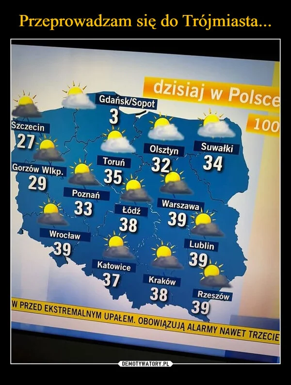 
    Przeprowadzam się do Trójmiasta...