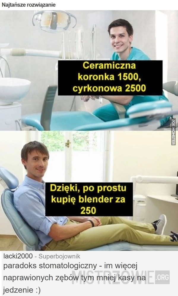 
    Najtańsze rozwiązanie