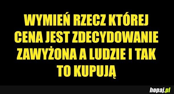 
    Przepłacone