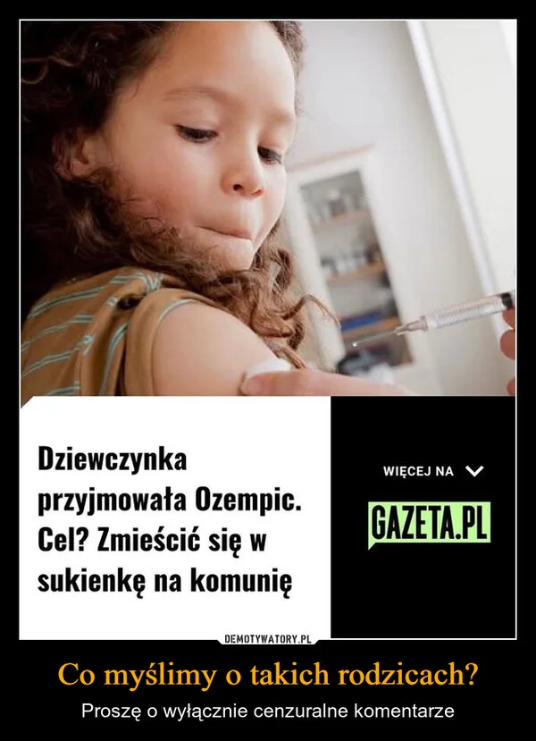
    Co myślimy o takich rodzicach?