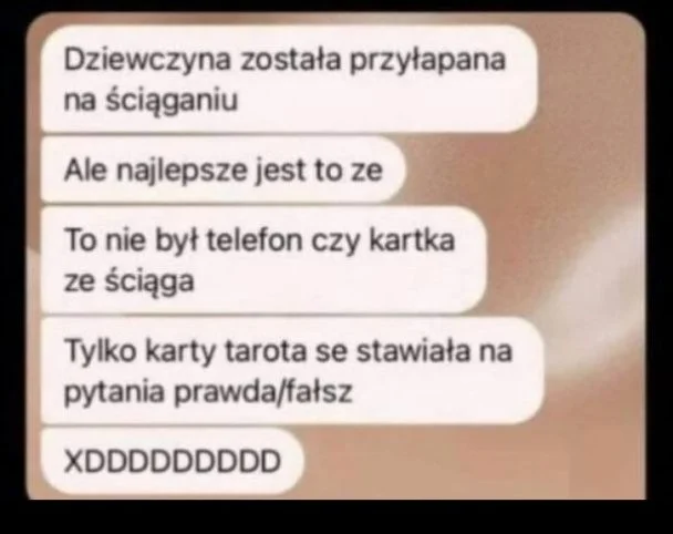 
    Ciekawa ściąga