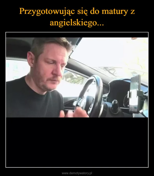 
    Przygotowując się do matury z angielskiego...
