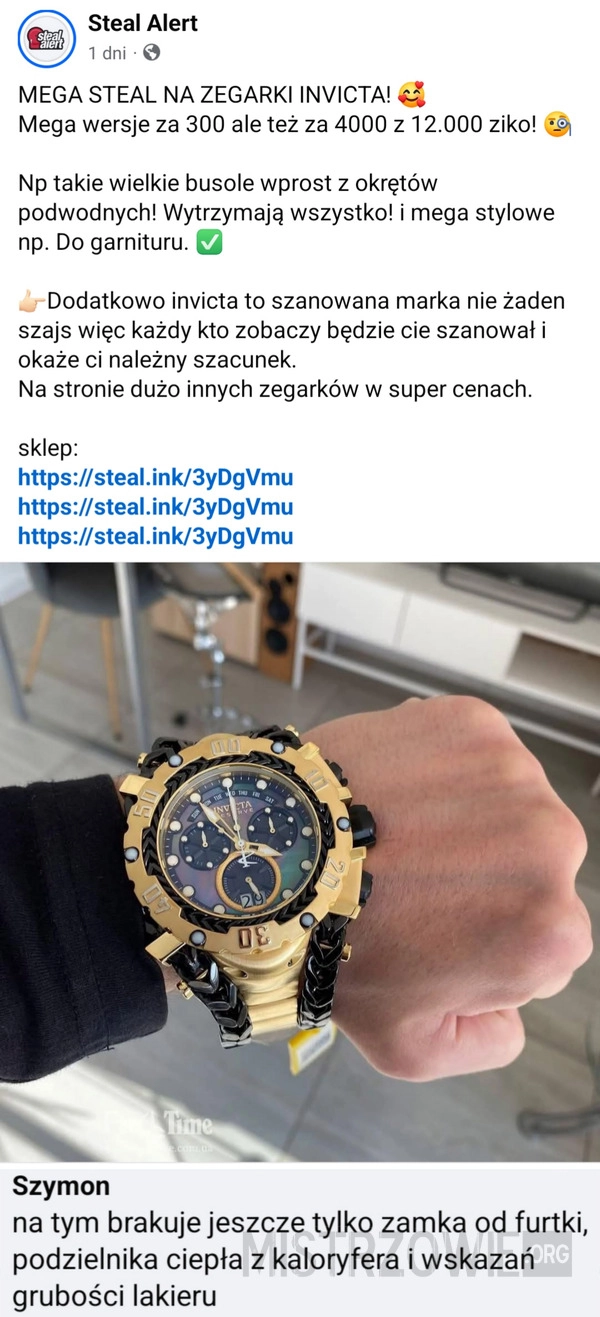 
    Zegarek