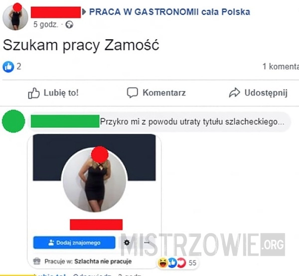 
    Szlachta jednak pracuje