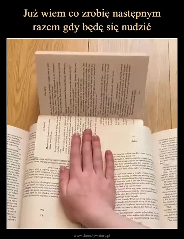 
    Już wiem co zrobię następnym razem gdy będę się nudzić