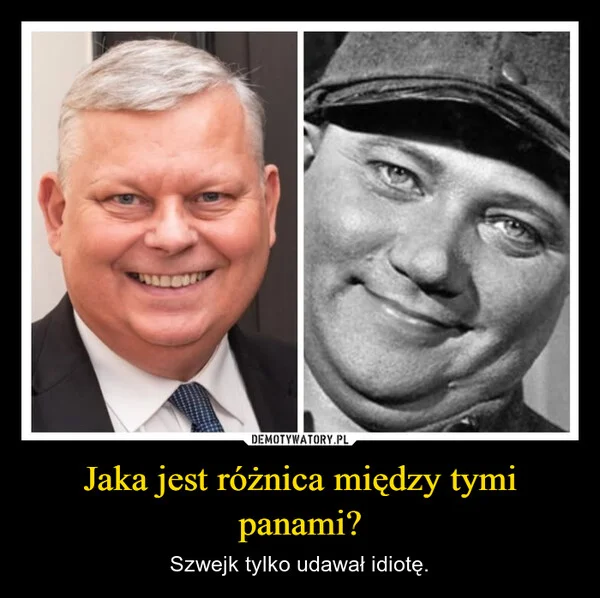 
    Jaka jest różnica między tymi panami?