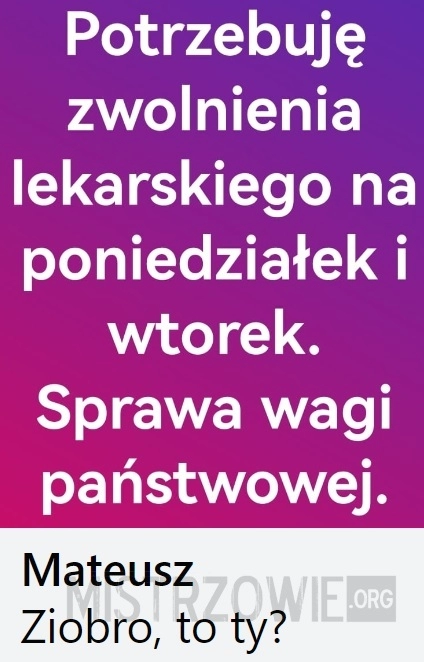 
    Zwolnienie