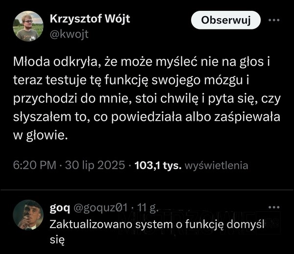 
    Myśli