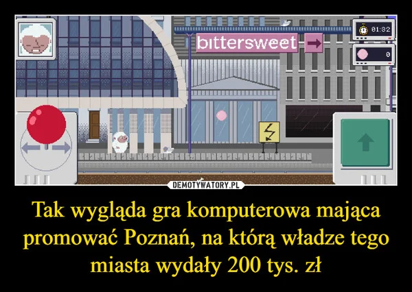 
    Tak wygląda gra komputerowa mająca promować Poznań, na którą władze tego miasta wydały 200 tys. zł