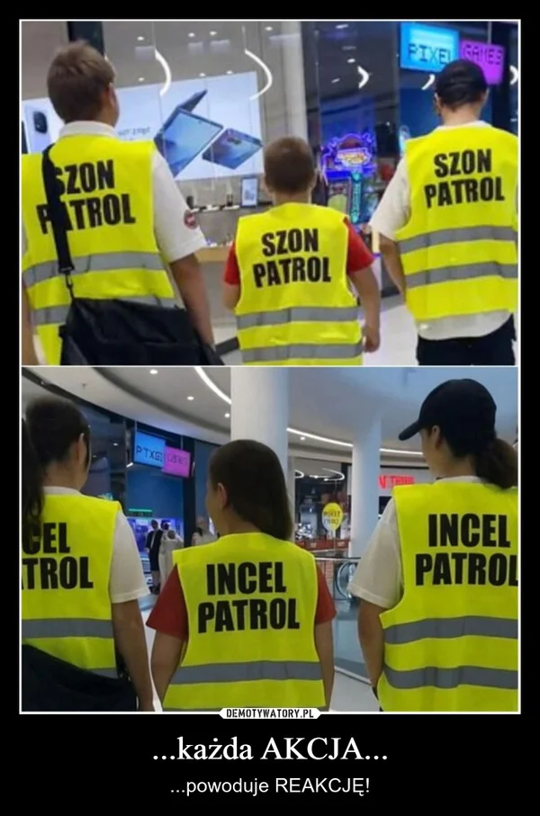 
    ...każda AKCJA...