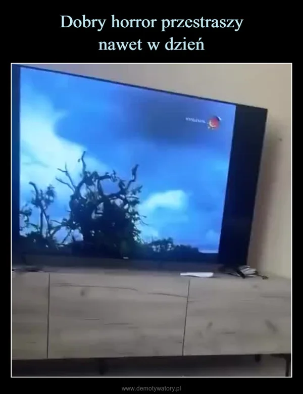 
    Dobry horror przestraszy nawet w dzień
