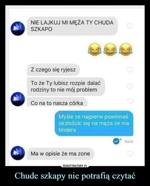 
    Chude szkapy nie potrafią czytać