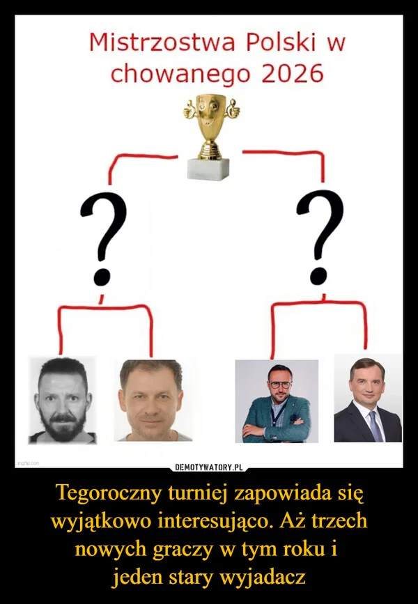 
    Tegoroczny turniej zapowiada się wyjątkowo interesująco. Aż trzech nowych graczy w tym roku i jeden stary wyjadacz