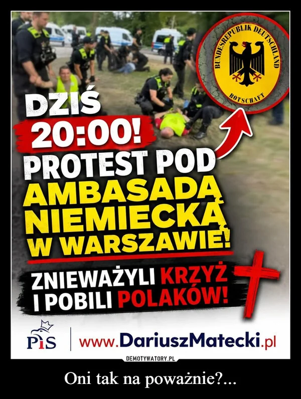 
    Oni tak na poważnie?...