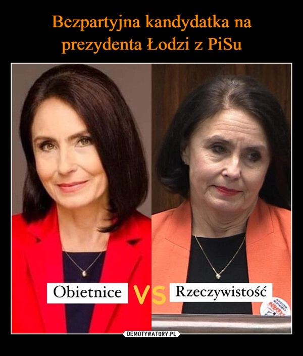 
    Bezpartyjna kandydatka na prezydenta Łodzi z PiSu